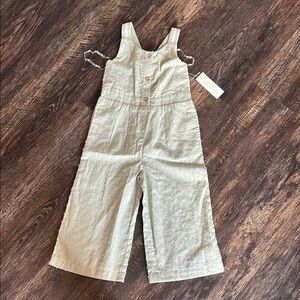 Kids Green Overalls